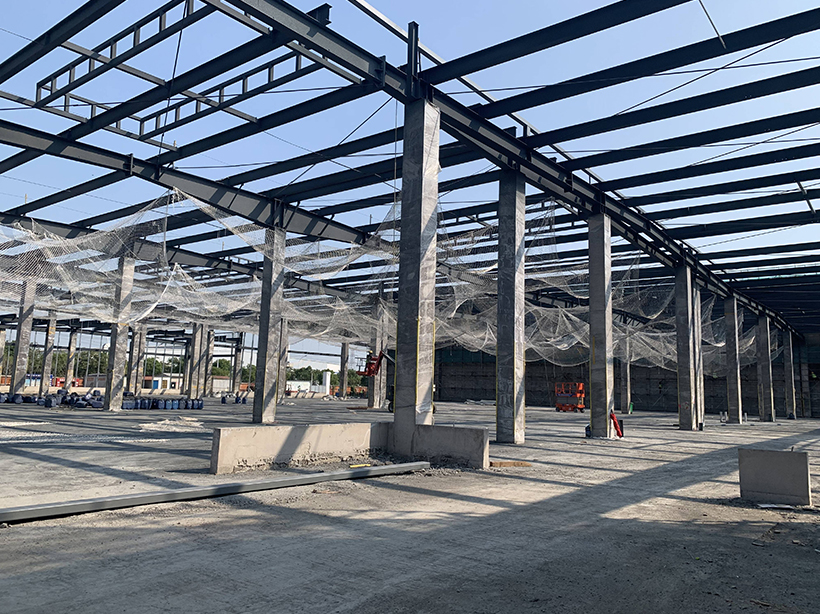 钢结构的基础材料问题